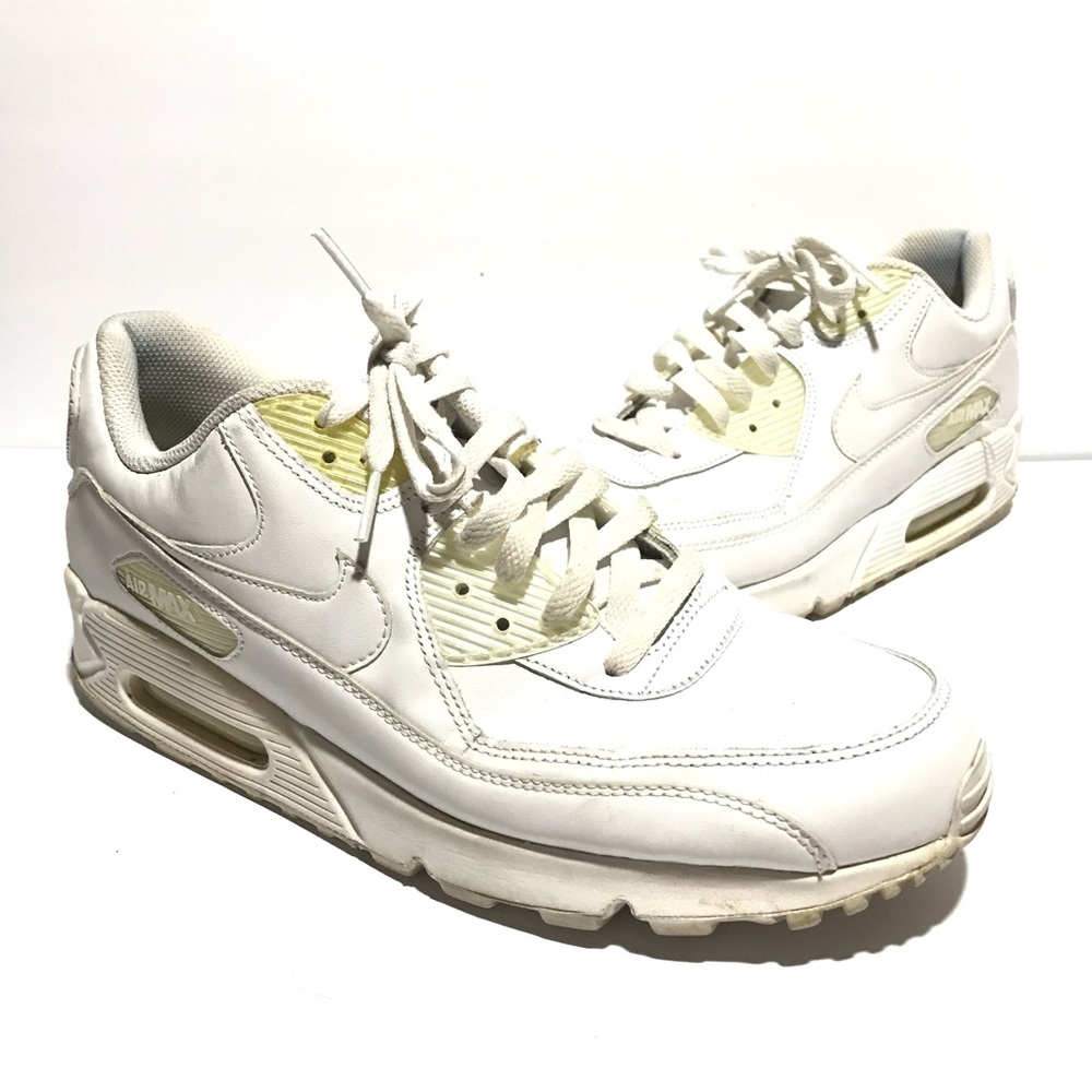 Men’s White Air Max 90 Sneakers Shoes